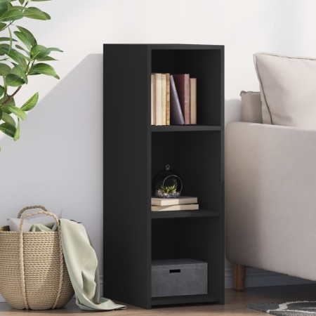 Black engineered wood sideboard 30x41x93cm by , Sideboards - Ref: Foro24-846342, Price: 52,09 €, Discount: %