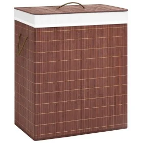 Bambus-Wäschekorb 2-teilig braun 100 l von vidaXL, Wäschekörbe - Ref: Foro24-320748, Preis: 29,84 €, Rabatt: %