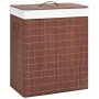 Bambus-Wäschekorb 2-teilig braun 100 l von vidaXL, Wäschekörbe - Ref: Foro24-320748, Preis: 29,84 €, Rabatt: %