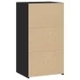 Aparador de madera de ingeniería negro 50x41x93 cm de , Aparadores - Ref: Foro24-846363, Precio: 53,85 €, Descuento: %