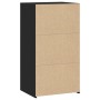 Schwarzer Schrank aus Holzwerkstoff 50x41x93 cm von , Sideboards - Ref: Foro24-846363, Preis: 53,85 €, Rabatt: %