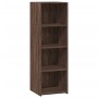 Hoher Schrank aus braunem Eichenfurnierholz 40x41x124 cm von , Sideboards - Ref: Foro24-846389, Preis: 66,91 €, Rabatt: %