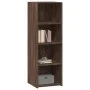 Aparador alto madera de ingeniería marrón roble 40x41x124 cm de , Aparadores - Ref: Foro24-846389, Precio: 66,01 €, Descuento: %