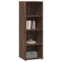 Hoher Schrank aus braunem Eichenfurnierholz 40x41x124 cm von , Sideboards - Ref: Foro24-846389, Preis: 66,91 €, Rabatt: %