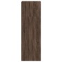 Hoher Schrank aus braunem Eichenfurnierholz 40x41x124 cm von , Sideboards - Ref: Foro24-846389, Preis: 66,91 €, Rabatt: %