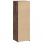Hoher Schrank aus braunem Eichenfurnierholz 40x41x124 cm von , Sideboards - Ref: Foro24-846389, Preis: 66,91 €, Rabatt: %