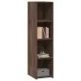 Aparador alto madera de ingeniería marrón roble 30x41x124 cm de , Aparadores - Ref: Foro24-846382, Precio: 53,19 €, Descuento: %