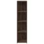 Aparador alto madera de ingeniería marrón roble 30x41x124 cm de , Aparadores - Ref: Foro24-846382, Precio: 53,19 €, Descuento: %