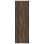 Tall engineered wood brown oak sideboard 30x41x124 cm by , Sideboards - Ref: Foro24-846382, Price: 53,85 €, Discount: %
