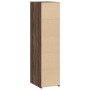 Hoher Schrank aus braunem Eichen-Ingenieurholz 30x41x124 cm von , Sideboards - Ref: Foro24-846382, Preis: 53,85 €, Rabatt: %