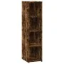 Tall smoked oak engineered wood sideboard 30x41x124 cm by , Sideboards - Ref: Foro24-846380, Price: 52,09 €, Discount: %
