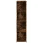 Aparador alto madera de ingeniería roble ahumado 30x41x124 cm de , Aparadores - Ref: Foro24-846380, Precio: 52,09 €, Descuent...