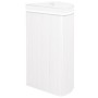 Corner bamboo white laundry basket 60 L by vidaXL, Laundry baskets - Ref: Foro24-320763, Price: 51,65 €, Discount: %