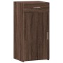 Engineered wood brown oak sideboard 45x42.5x93 cm by , Sideboards - Ref: Foro24-846291, Price: 73,35 €, Discount: %