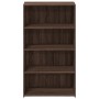 Hoher Schrank aus braunem Eichenfurnierholz 70x41x124 cm. von , Sideboards - Ref: Foro24-846410, Preis: 84,35 €, Rabatt: %