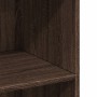 Hoher Schrank aus braunem Eichenfurnierholz 70x41x124 cm. von , Sideboards - Ref: Foro24-846410, Preis: 84,35 €, Rabatt: %