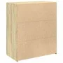 Oak Sonoma plywood sideboard 80x42.5x93 cm by , Sideboards - Ref: Foro24-3281471, Price: 146,89 €, Discount: %