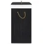 Cesta para la ropa sucia de bambú de una sección negra de vidaXL, Cestas para ropa - Ref: Foro24-320757, Precio: 31,42 €, Des...
