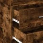 Smoked oak engineered wood sideboard 45x42.5x185 cm by , Sideboards - Ref: Foro24-3281452, Price: 114,62 €, Discount: %