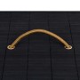 Schwarzer einteiliger Bambus-Wäschekorb von vidaXL, Wäschekörbe - Ref: Foro24-320757, Preis: 29,38 €, Rabatt: %