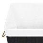 Schwarzer einteiliger Bambus-Wäschekorb von vidaXL, Wäschekörbe - Ref: Foro24-320757, Preis: 29,38 €, Rabatt: %