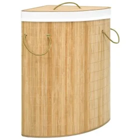Eckwäschekorb aus Bambus 60 L von vidaXL, Wäschekörbe - Ref: Foro24-320759, Preis: 35,88 €, Rabatt: %