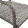 Stackable garden dining chairs, set of 4, made of synthetic gray rattan. by , Garden chairs - Ref: Foro24-318721, Price: 75,2...