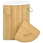 Cesto para la ropa sucia de esquina bambú 60 L de vidaXL, Cestas para ropa - Ref: Foro24-320759, Precio: 35,83 €, Descuento: %