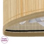 Eckwäschekorb aus Bambus 60 L von vidaXL, Wäschekörbe - Ref: Foro24-320759, Preis: 30,17 €, Rabatt: %