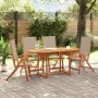 Garten-Esszimmer-Set, 5-teilig, Massivholz Akazie und Textilene von , Gartensets - Ref: Foro24-3279322, Preis: 569,97 €, Raba...
