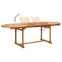 Juego comedor de jardín 7 pzas madera maciza acacia y textileno de , Conjuntos de jardín - Ref: Foro24-3279290, Precio: 772,3...
