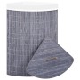 Cesto para la ropa sucia de esquina bambú gris 60 L de vidaXL, Cestas para ropa - Ref: Foro24-320761, Precio: 31,16 €, Descue...