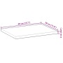 Solid acacia wood floating shelf with oil finish, 40x30x2 cm. by , Shelves and shelves - Ref: Foro24-3279523, Price: 22,92 €,...