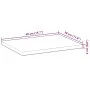 Solid acacia wood floating shelf with oil finish, 40x30x2 cm. by , Shelves and shelves - Ref: Foro24-3279523, Price: 22,97 €,...