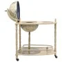 Bar furniture with globe stand made of green eucalyptus wood. by vidaXL, Wine and liquor cabinets - Ref: Foro24-320908, Price...