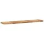 Solid acacia wood floating shelf with oil finish 120x30x4cm by , Shelves and shelves - Ref: Foro24-3279619, Price: 75,07 €, D...
