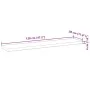 Solid acacia wood floating shelf with oil finish 120x30x4cm by , Shelves and shelves - Ref: Foro24-3279619, Price: 75,07 €, D...