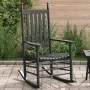 Rocking chair with curved solid black poplar wood seat by , Rocking chairs - Ref: Foro24-4008870, Price: 104,29 €, Discount: %