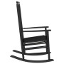 Rocking chair with curved solid black poplar wood seat by , Rocking chairs - Ref: Foro24-4008870, Price: 105,54 €, Discount: %
