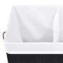 Bambus-Wäschekorb 2-teilig schwarz 100 l von vidaXL, Wäschekörbe - Ref: Foro24-320746, Preis: 32,96 €, Rabatt: %