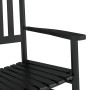 Rocking chair with curved solid black poplar wood seat by , Rocking chairs - Ref: Foro24-4008870, Price: 105,54 €, Discount: %