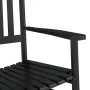 Rocking chair with curved solid black poplar wood seat by , Rocking chairs - Ref: Foro24-4008870, Price: 104,29 €, Discount: %