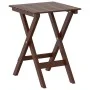 Folding side table made of solid brown poplar wood by , Garden tables - Ref: Foro24-4008872, Price: 33,03 €, Discount: %