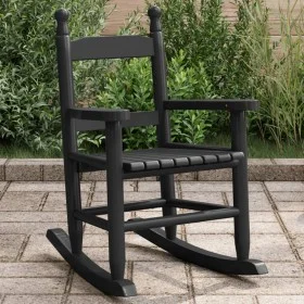 Schaukelstuhl für Kinder aus massiver Schwarz-Pappelholz von , Schaukelstühle - Ref: Foro24-4008879, Preis: 45,18 €, Rabatt: %