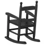 Schaukelstuhl für Kinder aus massiver Schwarz-Pappelholz von , Schaukelstühle - Ref: Foro24-4008879, Preis: 45,18 €, Rabatt: %