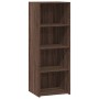 Aparador alto madera de ingeniería marrón roble 45x41x124 cm de , Aparadores - Ref: Foro24-846396, Precio: 62,24 €, Descuento: %