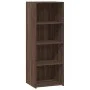 Tall brown oak veneer highboard 45x41x124 cm by , Sideboards - Ref: Foro24-846396, Price: 61,59 €, Discount: %