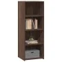 Tall brown oak veneer highboard 45x41x124 cm by , Sideboards - Ref: Foro24-846396, Price: 61,59 €, Discount: %