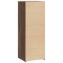 Aparador alto madera de ingeniería marrón roble 45x41x124 cm de , Aparadores - Ref: Foro24-846396, Precio: 62,24 €, Descuento: %