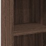 Aparador alto madera de ingeniería marrón roble 45x41x124 cm de , Aparadores - Ref: Foro24-846396, Precio: 62,24 €, Descuento: %
